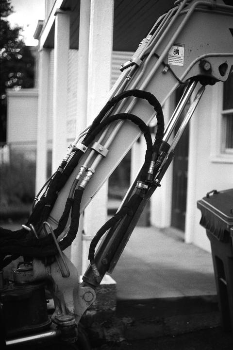 Digging Arm [Cinestill BwXX]