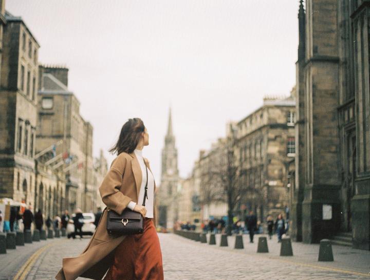 Edinburgh on Portra 400, snapped with a Yashica FR II.