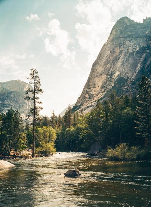 Yosemite (on Kodak) Gold - Fuji GA645Zi