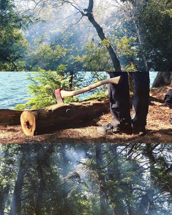 Some camping photos. Nikon F60, 50mm 1.8 / Fuji Superia 400.