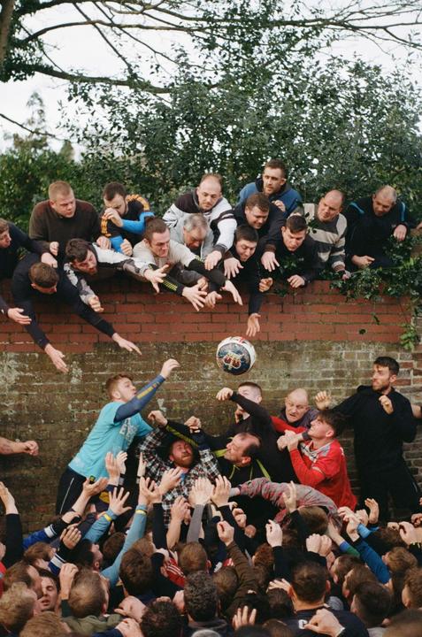 Shrovetide football - Nikon FM - colorplus