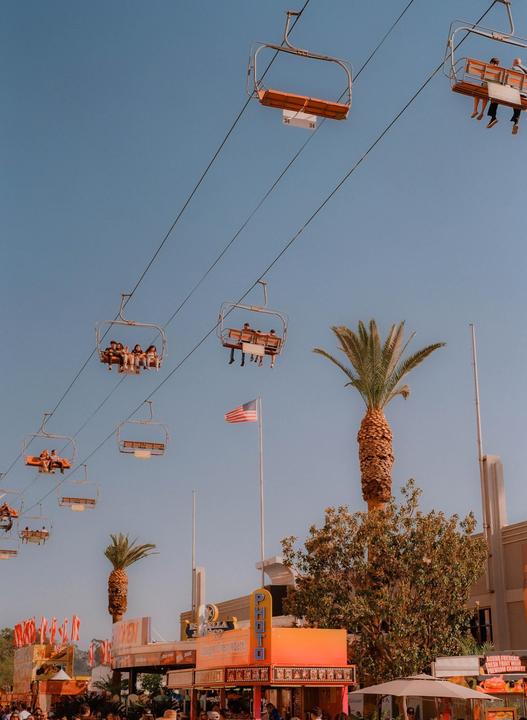 The Los Angeles county fair Mamiya 645 on kodak gold
