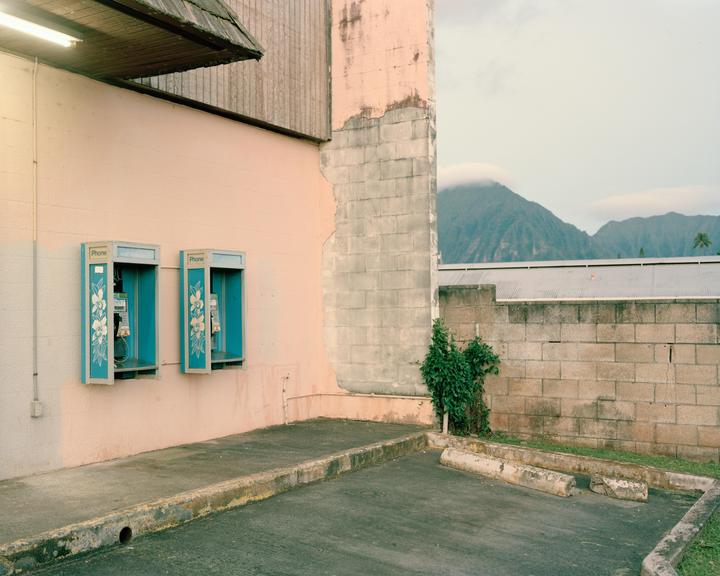 Hawaiian Payphones—Portra 4x5 on my Crown Graphic