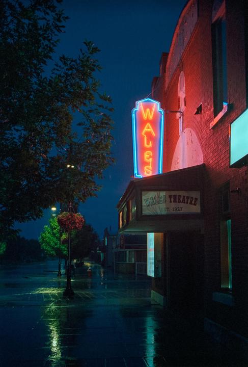 Wales Theatre (Nikon F3, Voigtländer 40mm f/2, Kodak Vision 3 500T)