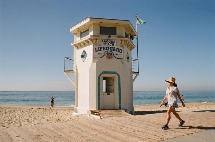 Three views of Laguna Beach and Crystal Cove | W.Rokkor-X 28mm | Minolta X-700 | Fujifilm 200