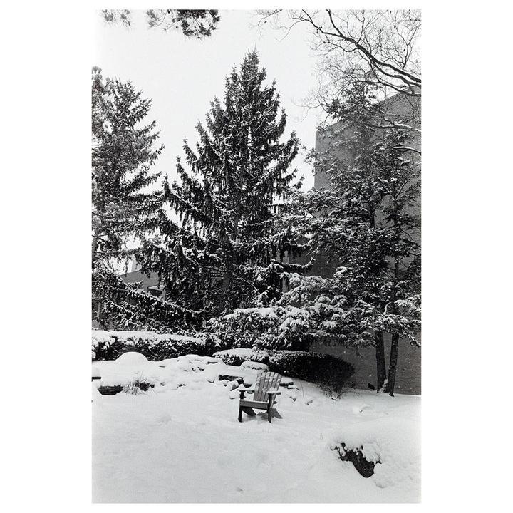 One of the snowiest campus in the US on film | Canon A-1, Tamron 2.5/22, HP5 Plus