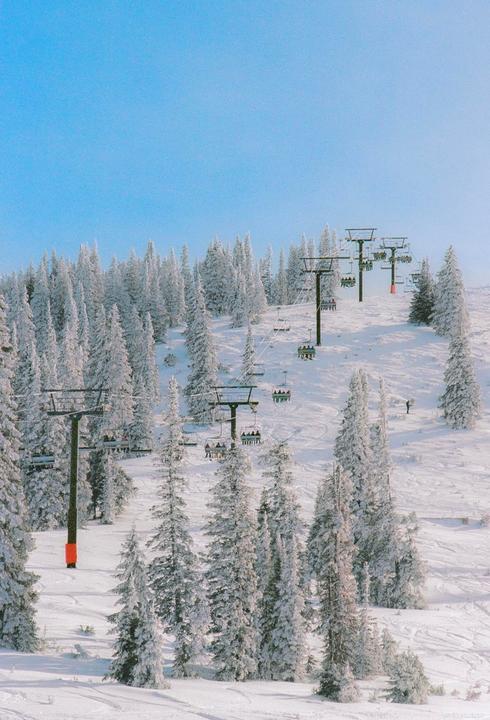 Ski Days | Contax T2 & Minolta X-700 | Portra 400