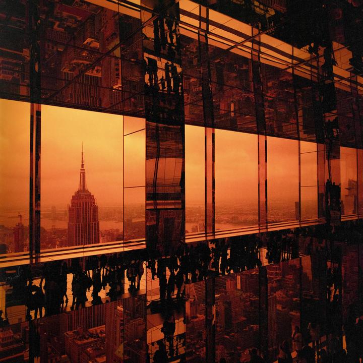 Mirror Dimensions (Hasselblad 500cm | Lomo Redscale)
