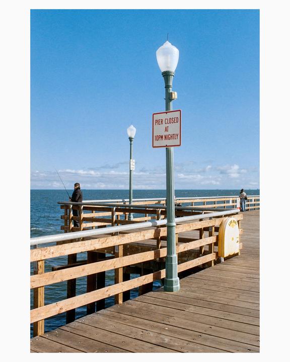 Seal Beach Pier [Nikon FM2n, 35mm f2, Lomo 100]