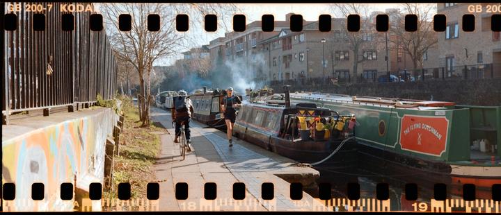 First sprocket exposure test [Fujica GL690 6x9 100mm f3.5, Kodak film] - rather pleased!