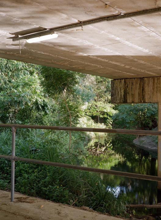 Creek Concrete - Fuji GS645S, Kodak Gold 200