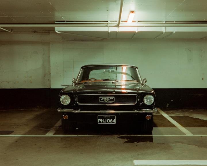 Mustang [Pentax 67ii + Cinestill 800T]