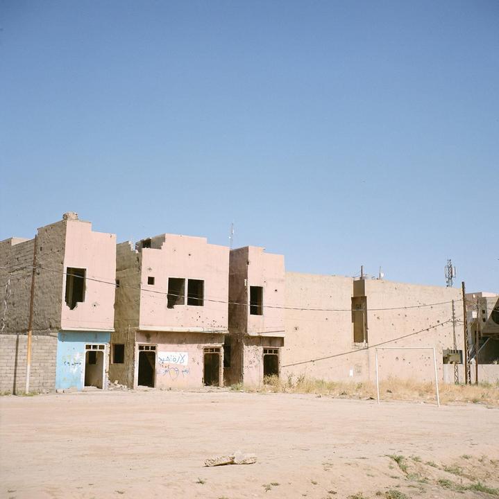Photos from Mosul, Iraq, six years after the defeat of ISIS (Zeiss Nettar, Novar Anastigmat f4.5, Portra 400)