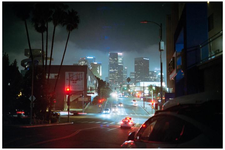 LA nights [Leica m7 + Voigtlander 28 1.5 nokton + 50mm Summicron + Portra 400]