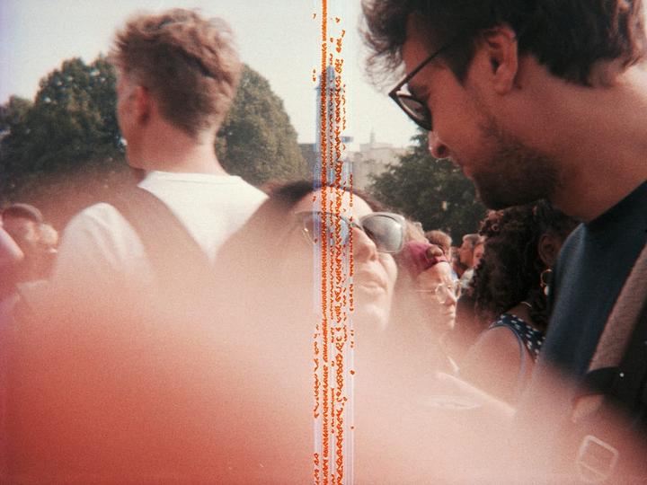 Weird mark on film