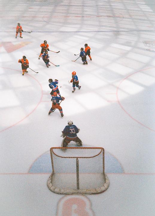 Saturday Morning Hockey - Olympus 35RC, Fuji Superia 400