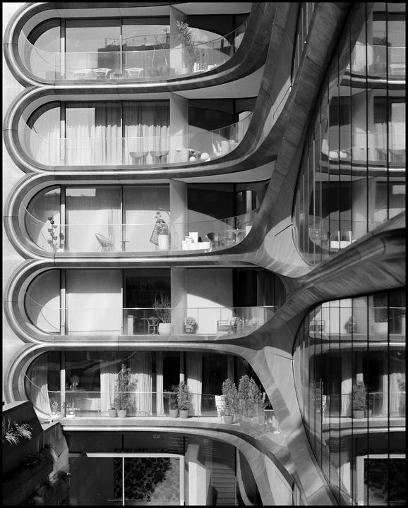 Five Balconies [Pentax 67, 105mm, Ilford HP5]