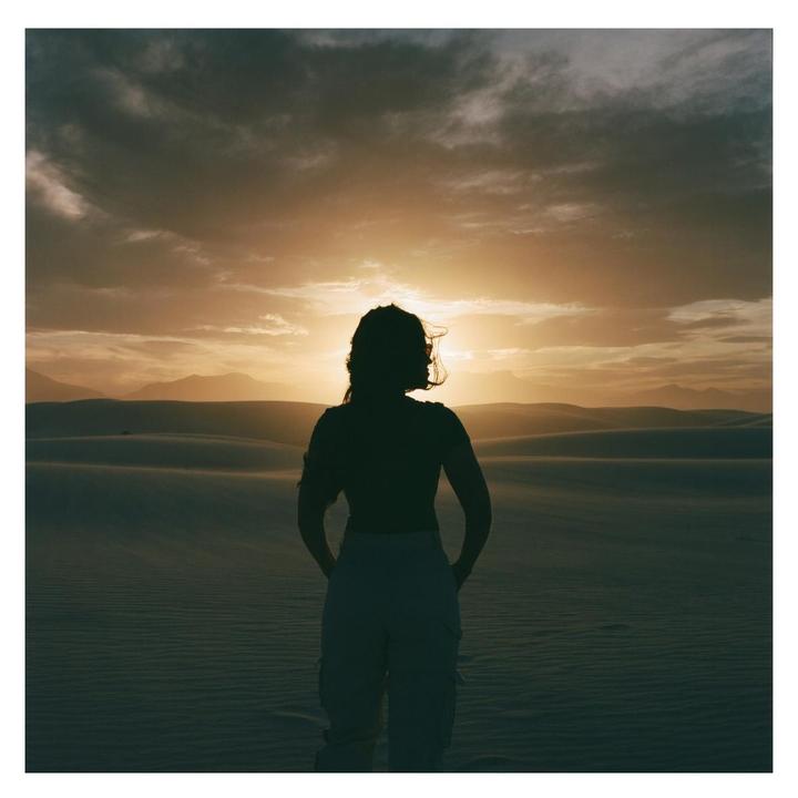 Silhouette at White Sands NP