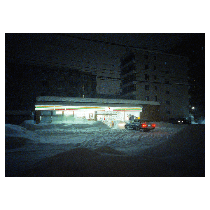 Sapporo night [Pentax 645, 45mm & 75mm f/2.8, Cinestill 800T]