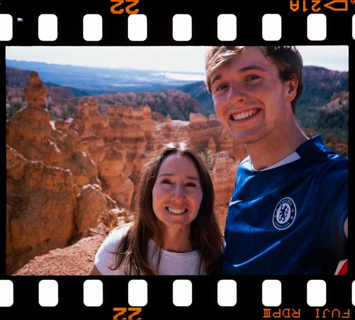 I went on a hike with my mum [Nikon 35Ti, Fujichrome Provia 100f]