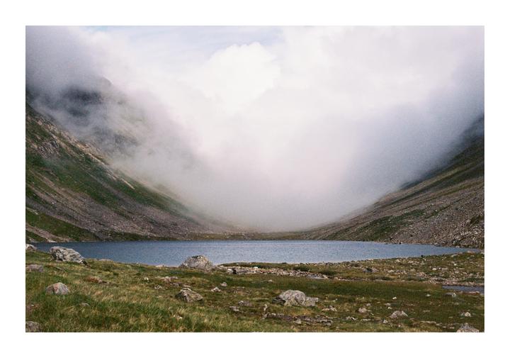 Lakes and Clouds [Olympus OM-2N, Zuiko 50mm 1.8, Ektar 100]