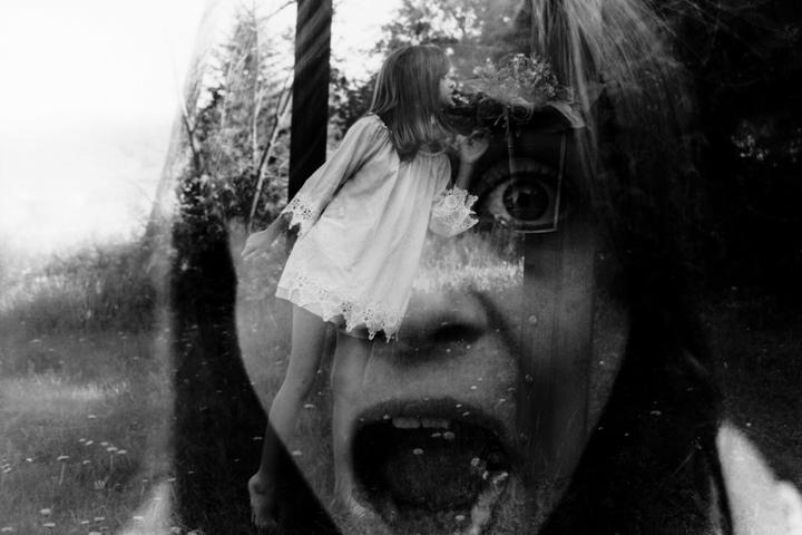 Multiexposicion on Kodak T-Max 100