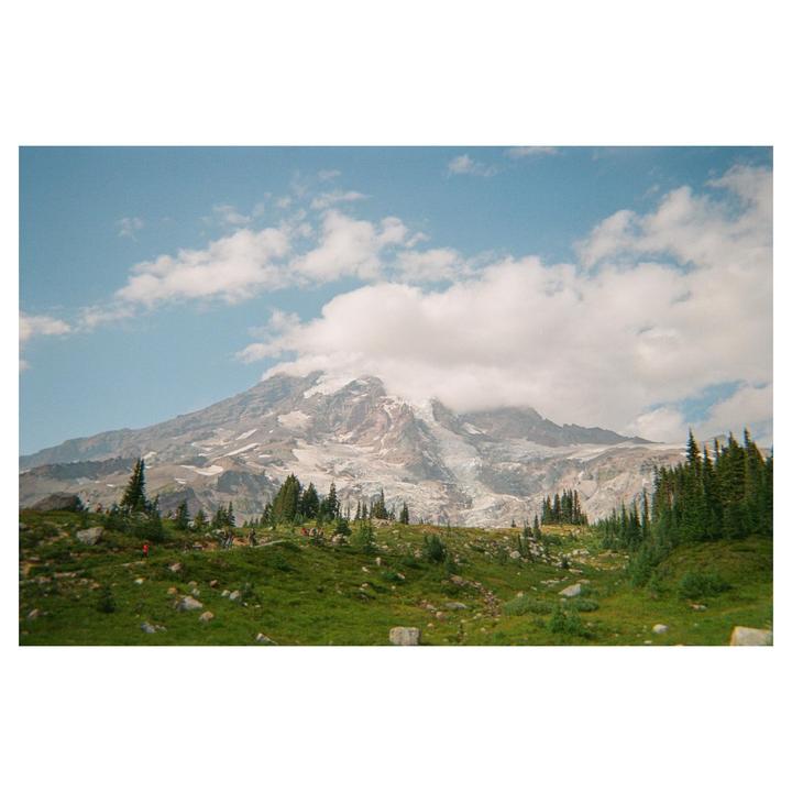 mountains on kodak gold