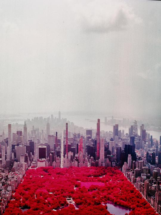 Hazy Day In NYC [500CM, 80 2.8, Aerochrome]