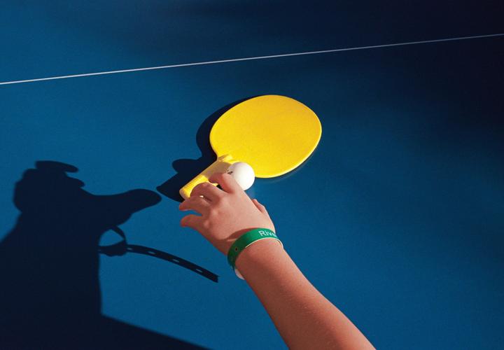 🏓 Ping Pong by the pool. Leica MP | Portra 400 | Polar 7 KOB.