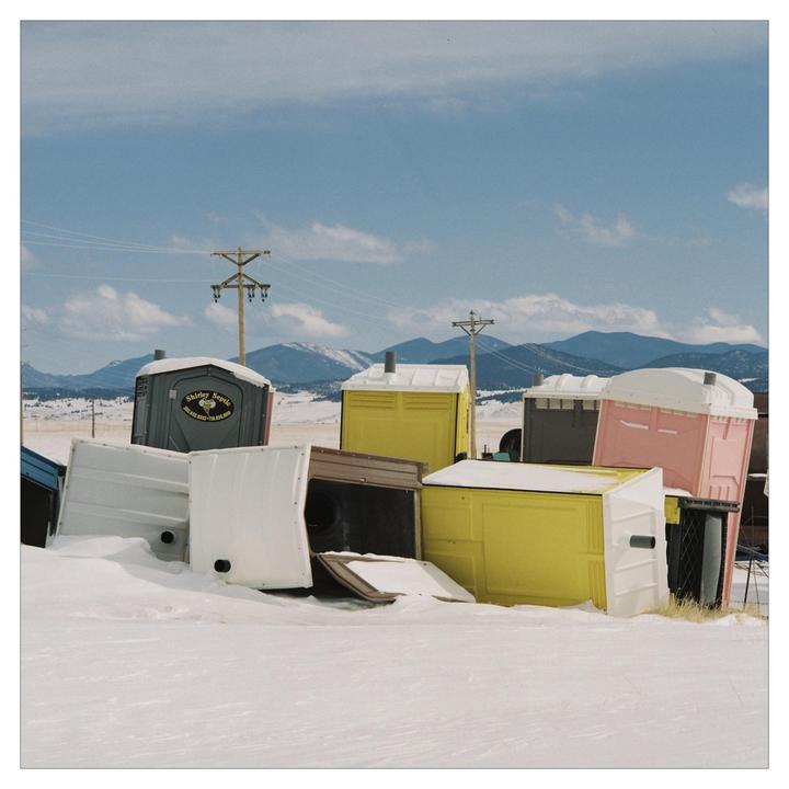 Porta Potty Graveyard | Bronica SQA | Gold 200