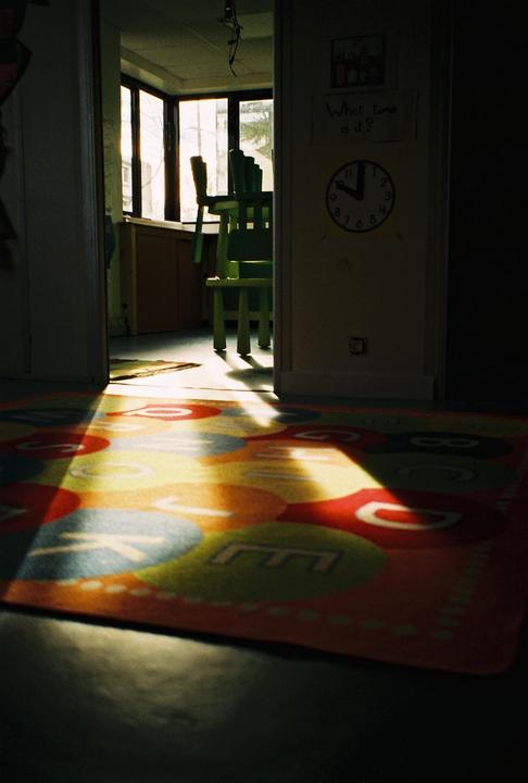 Class packed up for the holidays [Vivitar Tec 155 | Fuji C200]