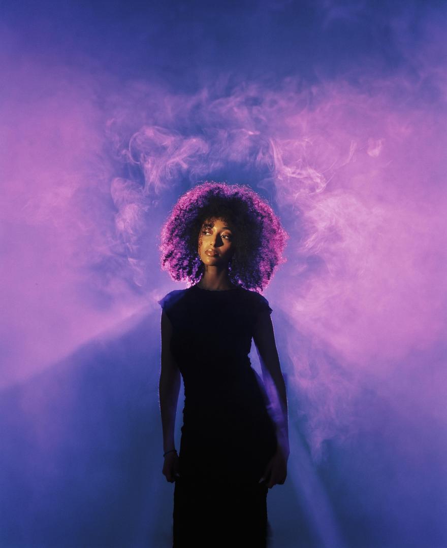 Used a portable haze machine for the first time [Mamiya Rb67, 127mm f/3.8, Cinestill 800t / Instax Square, shot on mamiya rb67 with cinestill 800t