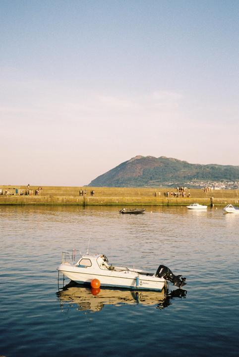 Marina Boat Wicklow, Ireland [Canon Sureshot Max | Fuji 200]