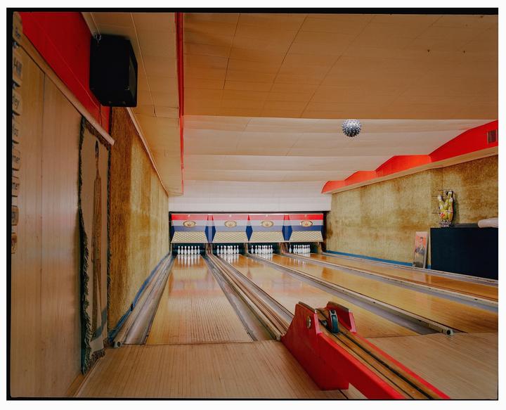 Bowling Alley built in the back of a garage in 1947 - Gold 200 & Portra - 35mm & 120 film - Pentax 67