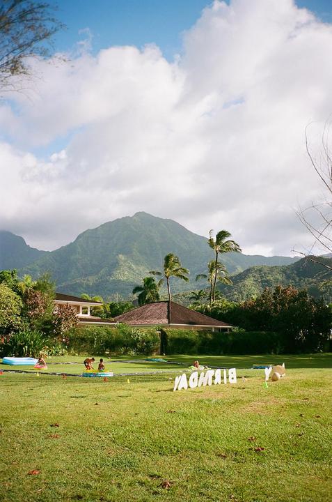 Happy Birthday on Kauai / ContaxT2 Portra100 / Zeiss