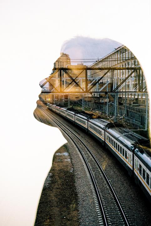 Double exposure experiment n.1