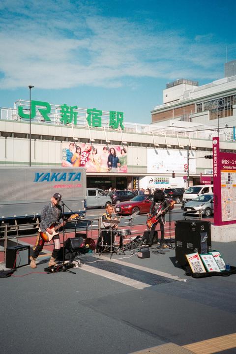 Train Station / Olympus XA3 / Fuji Superia 400