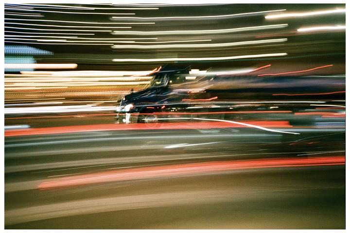Nocturnal Delivery | Olympus XA, Lucky 200