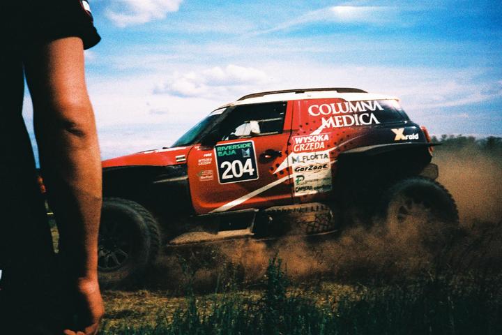Riverside Baja rally on Harman Phoenix, Mju-I