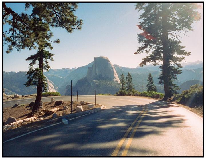 Half Dome || Contax G2 on Cinestill 800T