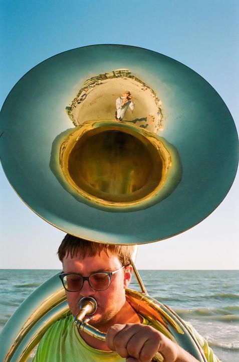 Leica M4-P Portra 800. Walk around Ft. Myers Beach FL on Sunday