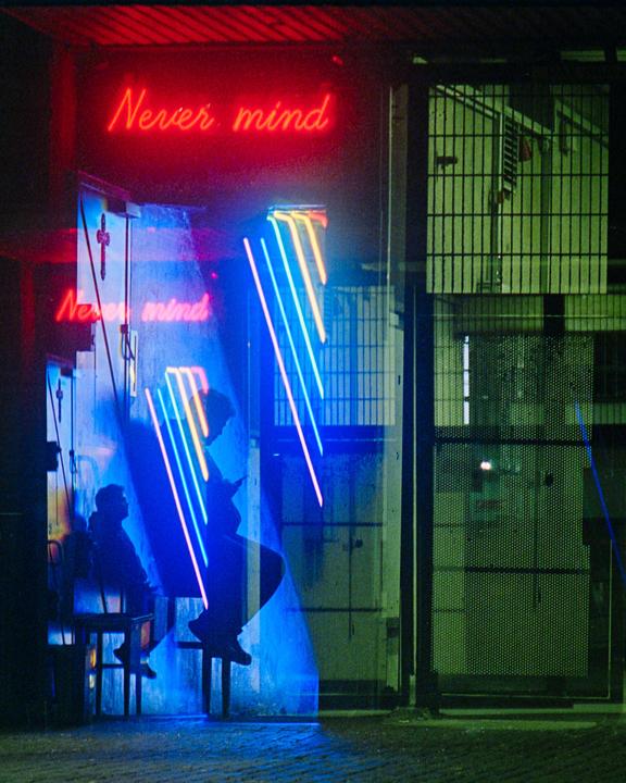 Triple exposure somewhere in Copenhagen (Minolta XD11, 80-200mm f/4, Portra 400)
