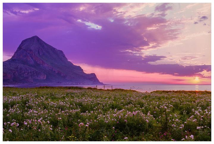 A series of Sicilian sunsets | Velvia 50 | Nikon F2