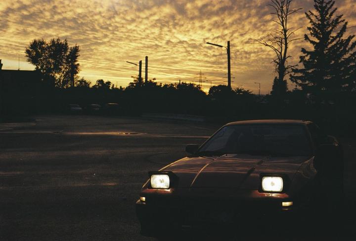 My friends car [Minolta SRT 101b, 50mm, Kodak Gold 200]