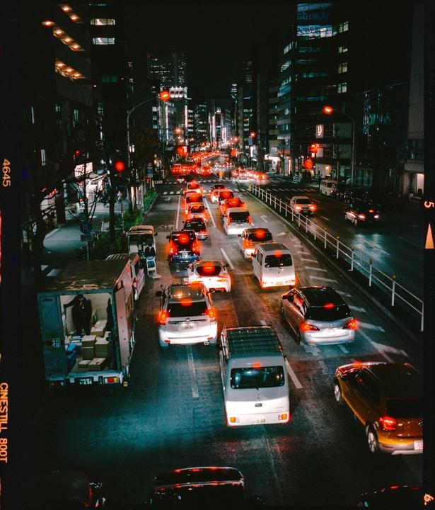 Tokyo Nights · Mamiya 7ii 80MM · Cinestill 800T