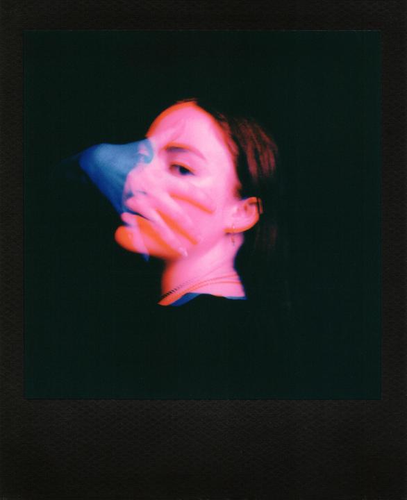 Double exposure using Polaroid I2