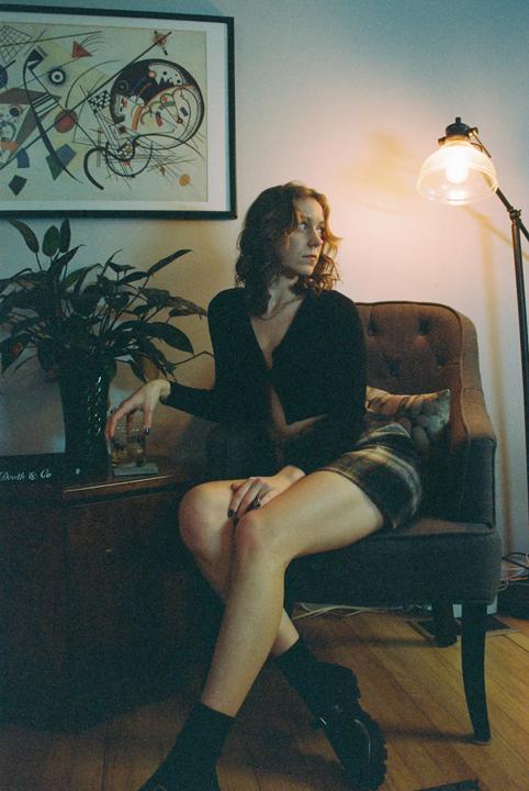 First attempt at a self portrait. Was too shy to post to insta | Canon EOS Rebel G | 28-80mm | Expired Kodak 400
