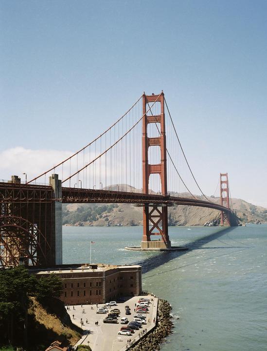 The Bridge (Fuji GA645 & Kodak Gold)
