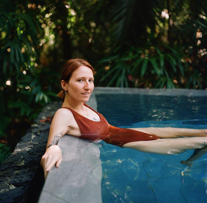 A pool in a rainforest (Kodak gold 200, Hasselblad 500cm, 80mm)