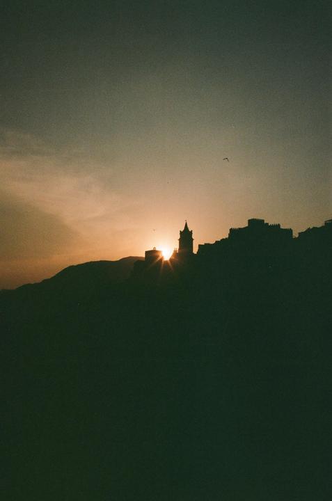 Two shots of Portra 400 from Sicily - my first time shooting film, shot on Pentax K1000